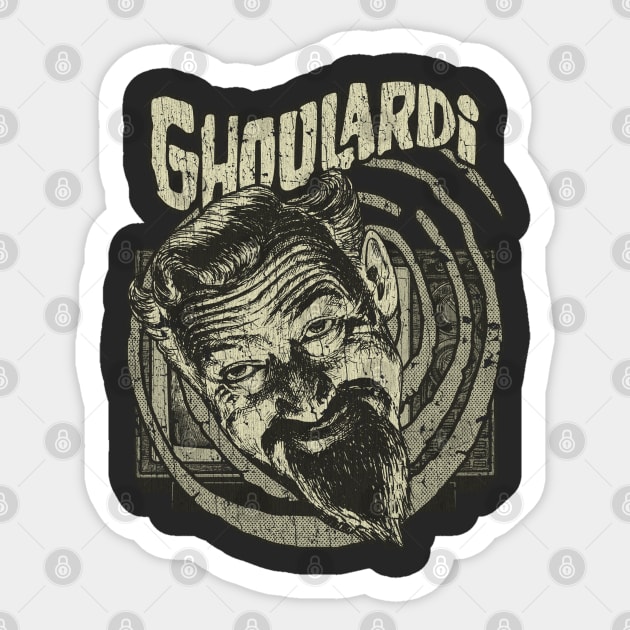 Ghoulardi Shock Theater 1963 Sticker by JCD666